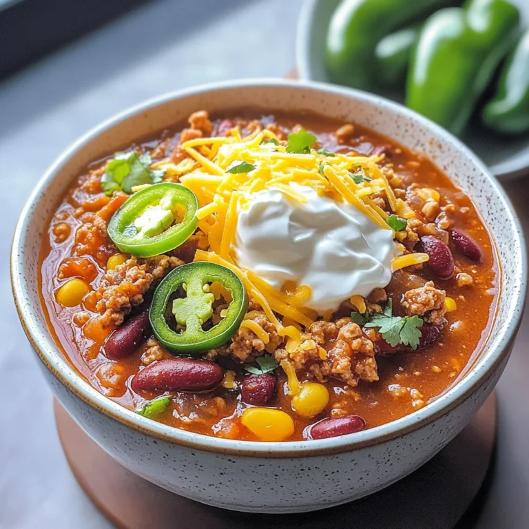 Healthy Turkey Chili