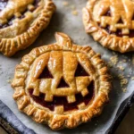 Jack-O-Lantern Hand Pies