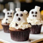 Marshmallow Ghost Cupcakes