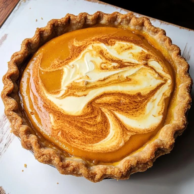 Pumpkin Mascarpone Pie