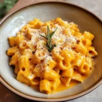 Roasted Pumpkin and Garlic Pasta