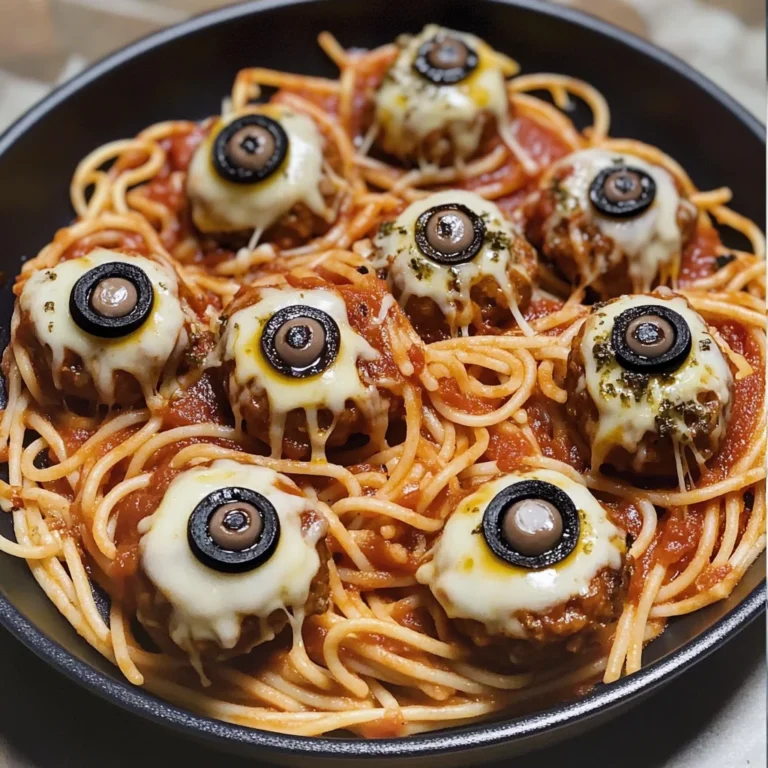 Spooky Spaghetti & Eyeballs