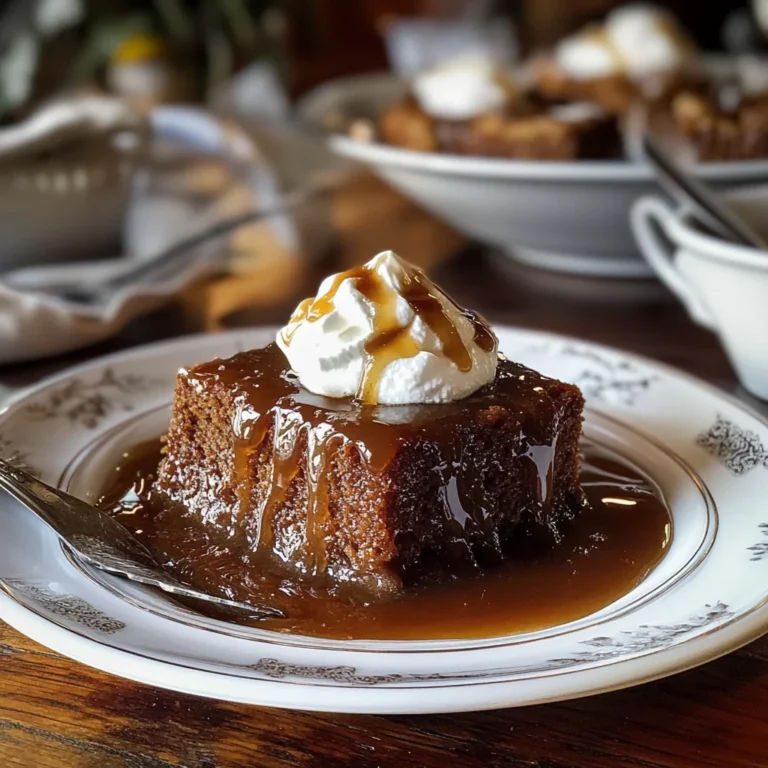 Sticky Toffee Pudding
