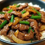 Chinese-Style Stir-Fried Beef with Sweet Onions