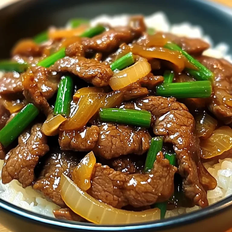 Chinese-Style Stir-Fried Beef with Sweet Onions