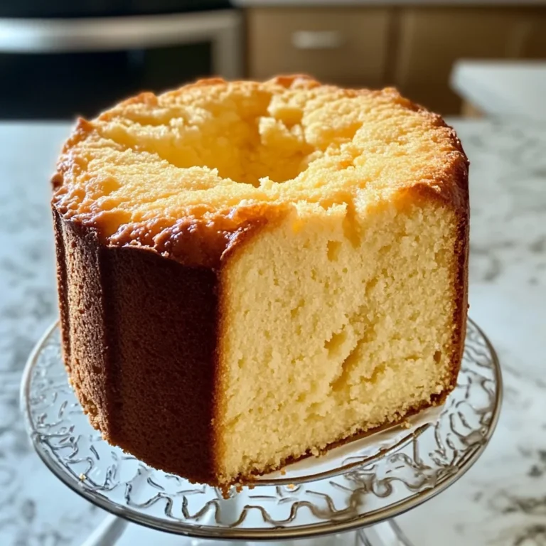 Classic Pound Cake Recipe