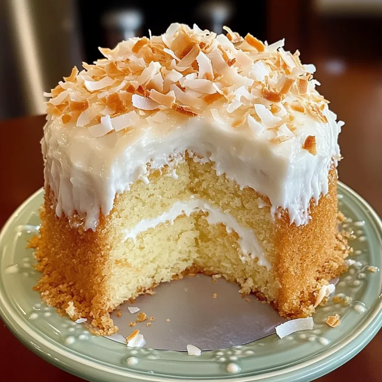 Coconut Pound Cake Recipe
