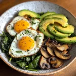 Creamy Avocado Breakfast Plate