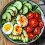 Egg & Avocado Veggie Bowl
