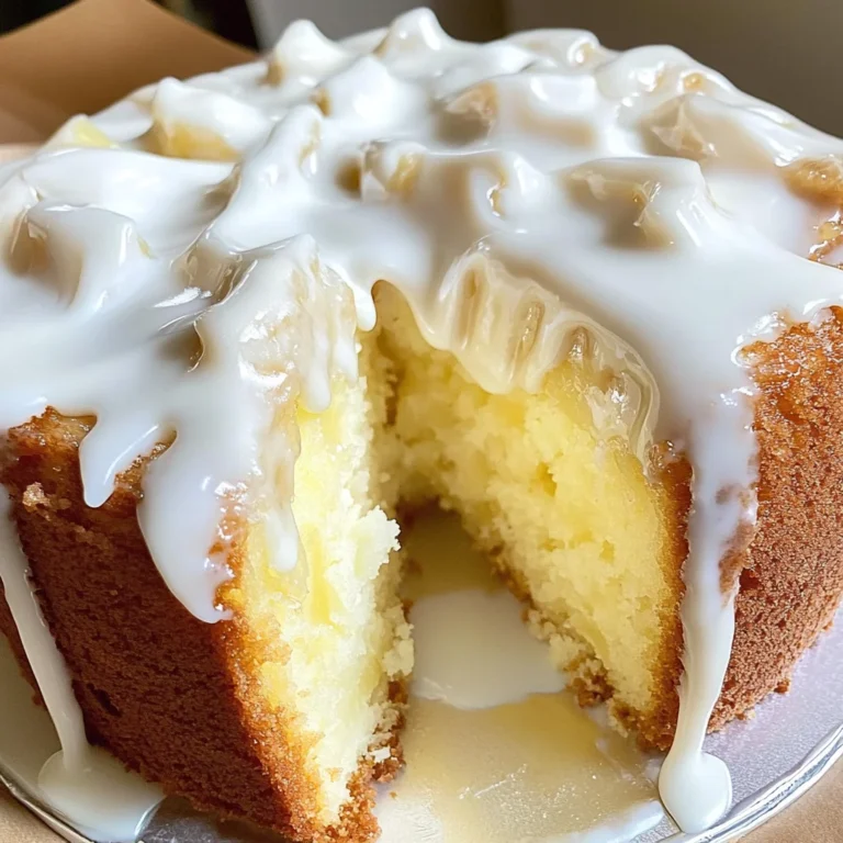 Pineapple Sour Cream Pound Cake
